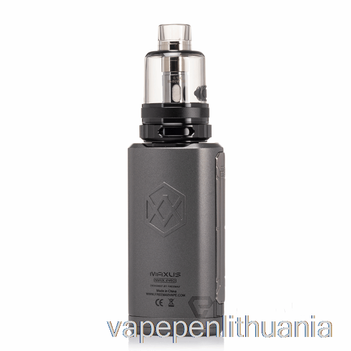 Freemax Maxus Max Pro 168w Startinis Rinkinys Gunmetal Vape Skystis